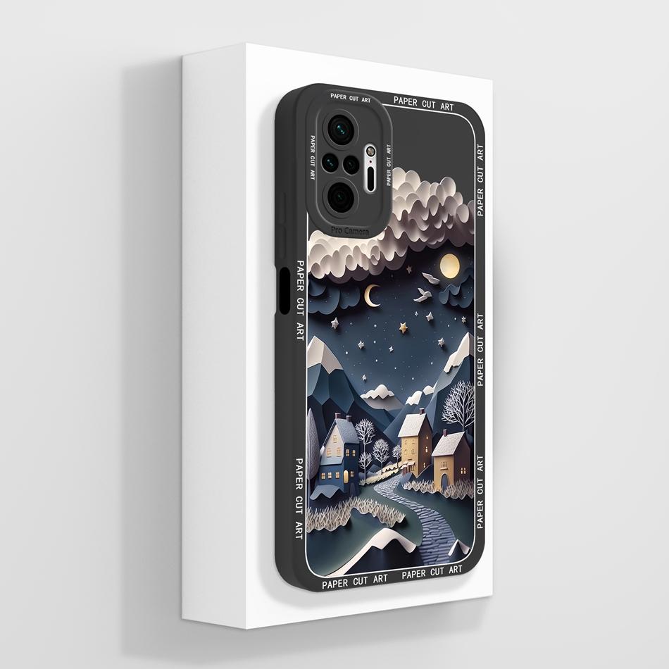 Чехол Panda для телефона Redmi Note 10 Pro Max Чехлы для Redmi Note 10Pro 4G 5G Мягкий Жидкий Силикон Защита Камеры Задняя Крышка