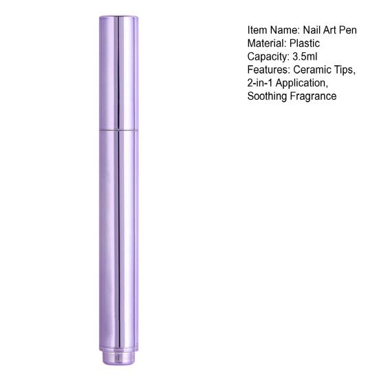 Ручка для ухода за ногтями с успокаивающим ароматом, нежные керамические наконечники, полнофункциональный уход за ногтями, ручка для восстановления ногтей