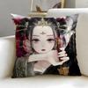 anime Raven of the Inner Palace Cushion Cover Soft  EasyWash Pillow Case  Versatile for Couch Bed Travel and Office