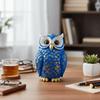 Cute Owl Statue Vintage Owl Sculpture Entryway Decoration Animal Statue  TV Cabinet