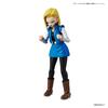 Стандартный пластиковый модельный набор Dragon Ball Android 18 Figure-rise Предварительно окрашенный
