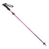 Walking Stick 5 Section Collapsible Aluminum Alloy Adjustable Folding Cane for Outdoor HikingPurple