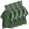 4 Pack Emergency Rain Poncho Thermal Blanket Poncho Weather Proof Outdoor Survival Camping Gear