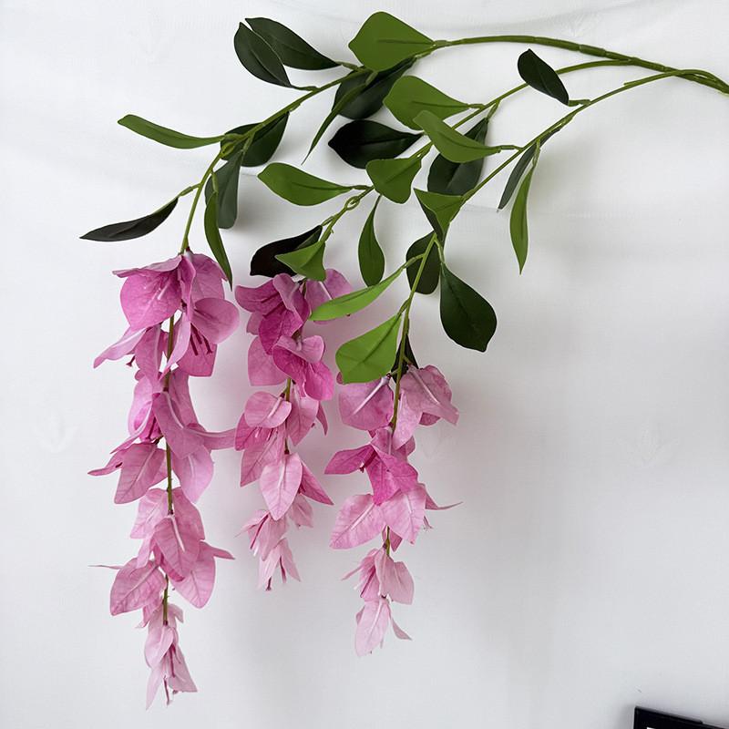 Бугенвиллия Свадебное Украшение Искусственные Цветы Для Зала и Вечеринки Потолочный Декор