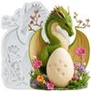 Dragon Silicone Mold Dragon Egg Fondant Molds Cake Decorating Tools Cupcake Topper Candy Resin Clay Chocolate Gumpaste Mold