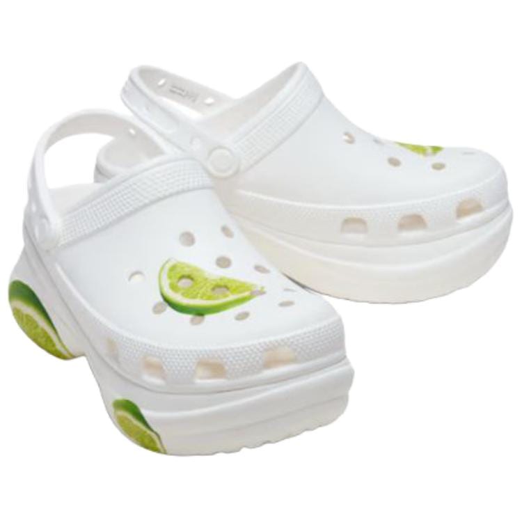 Crocs Bae Сабо Клоги Женские Белые Зеленые 211311-320