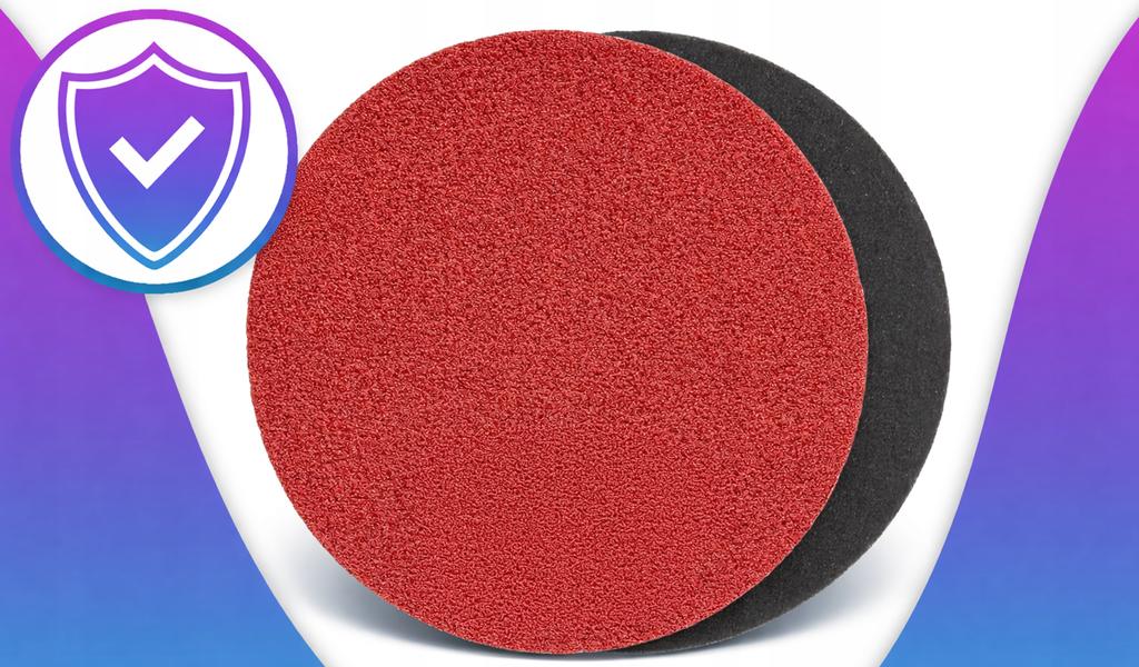 10Szt Krążki Ścierne Na Rzep Papier Ścierny Krążki Szlifierskie 125Mm P60