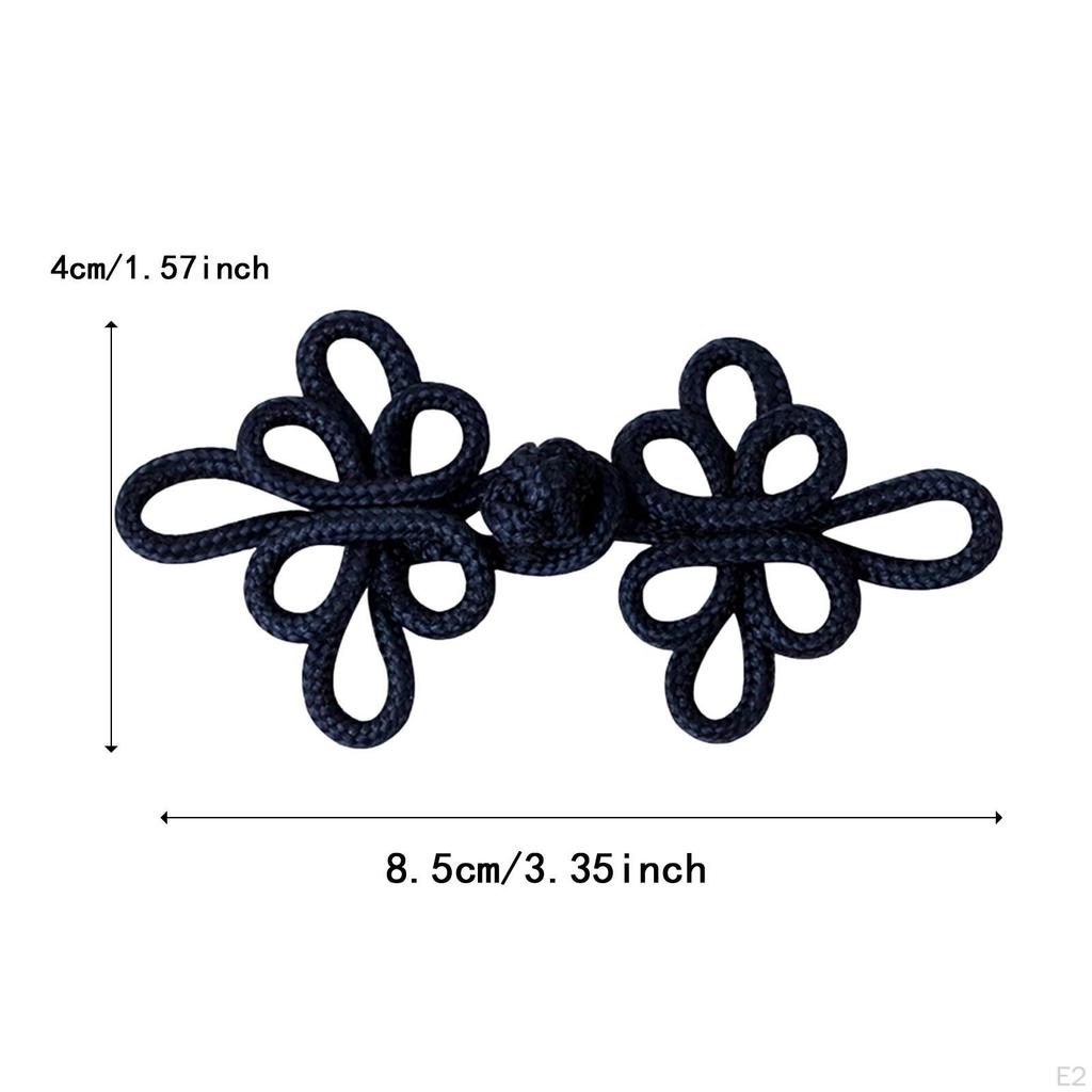 10 шт. китайские узлы лягушка пуговицы застежка винтажный дизайн аксессуары швейные застежки своими руками для свитера