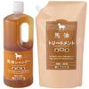 Azuma Shoji's Horse Oil Treatment and Shampoo Refills, 1000ml Each