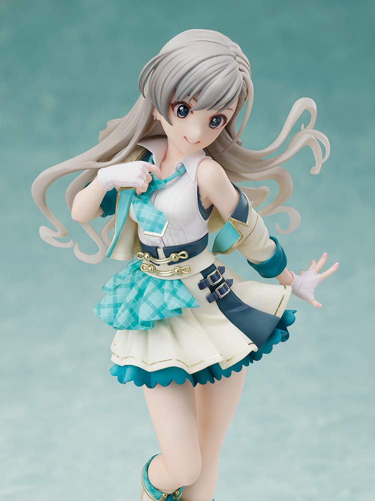 THE iDOLMSTER CINDERELLA GIRLS Хаяте Хисакава масштаб 17 ПВХ и АБС окрашенная готовая фигурка
