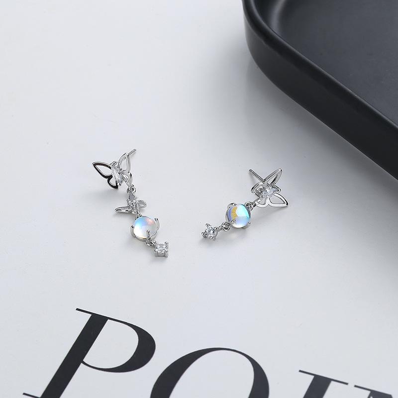 Lindon Copper Alloy Zircon Earrings Drop Earrings For Women Wedding Party Gifts
