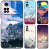 Snow Mountain Landscape Phone Case For iPhone Samsung Galaxy Redmi Xiaomi Oppo OnePlus Note S A 7 8 9 10 11 12 13 14 20 21 22 23 53 54 Pro Max Ultra