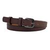 Trendy Cowhide Womens Belt With Alloy Buckle For Daily Office And Casual Outfits