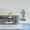 Смола Мать-Рыцарь Фигурка Скульптура Коллекционная Винтажная Креативная Настольная Украшение для Камина