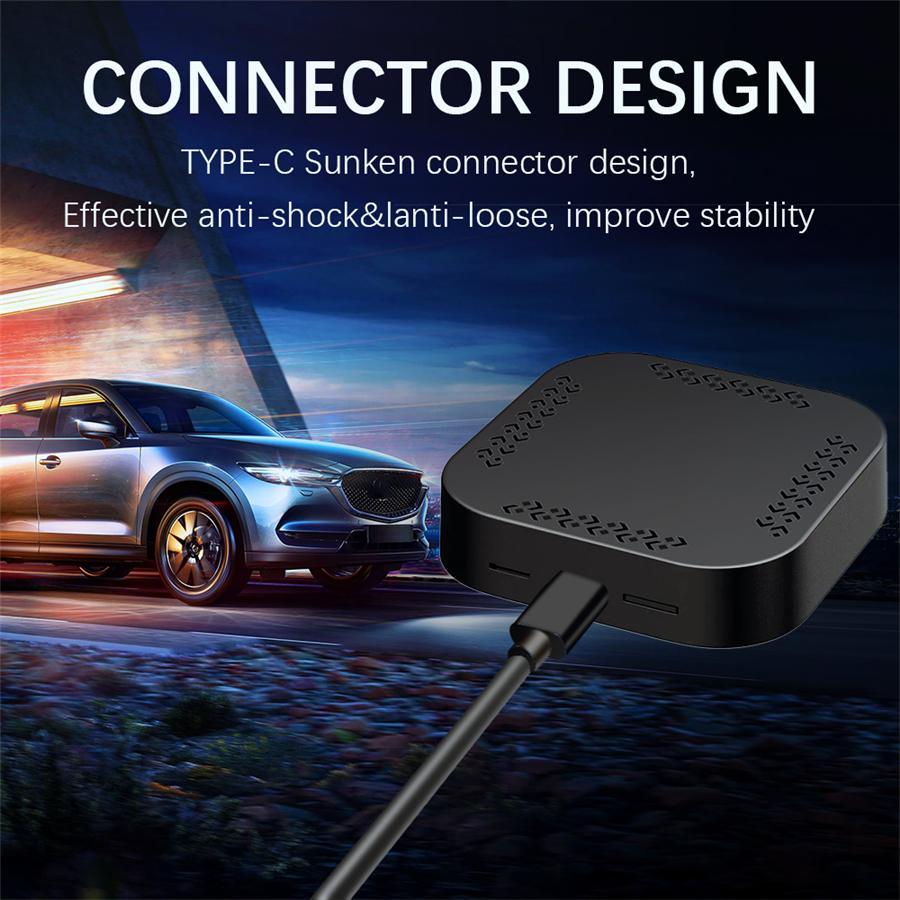 Для поддержки CarPlay Ai Box Беспроводной Android Auto GPS 4G LTE Мультимедийный адаптер