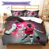 Bukayo Saka GOAT Bedding Quilt Set Quilt Cover Pillowcase Home Decoration Birthday Gift (1 * duvet cover + 2 * pillowcase, without core)