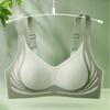 Popular anti-sagging seamless bra for women, no steel ring, comfortable gathering, beautiful back, big chest, small sports underwear for women