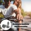 1Pair Universal Handle Plug Aluminum Alloy Metal Handlebars End  for Motorcycle Electric Bike