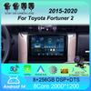 Автомобильное радио Android 14 для Toyota Fortuner 2 2015 2016 2017 2018 2019 2020 стерео мультимедийная навигация GPS Carplay 2 din головное устройство