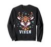 Reindeer Vixen Christmas Group Costume Sweatshirt Santa's