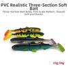 16cm/20cm Jointed Fishing Lures 3-Segment Pike Fishing Lures  For Pike Perch Fishing