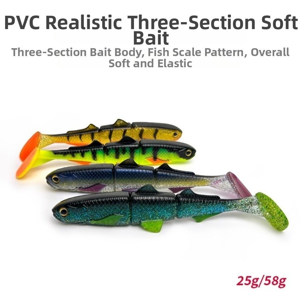 16cm/20cm Jointed Fishing Lures 3-Segment Pike Fishing Lures For Pike Perch Fishing