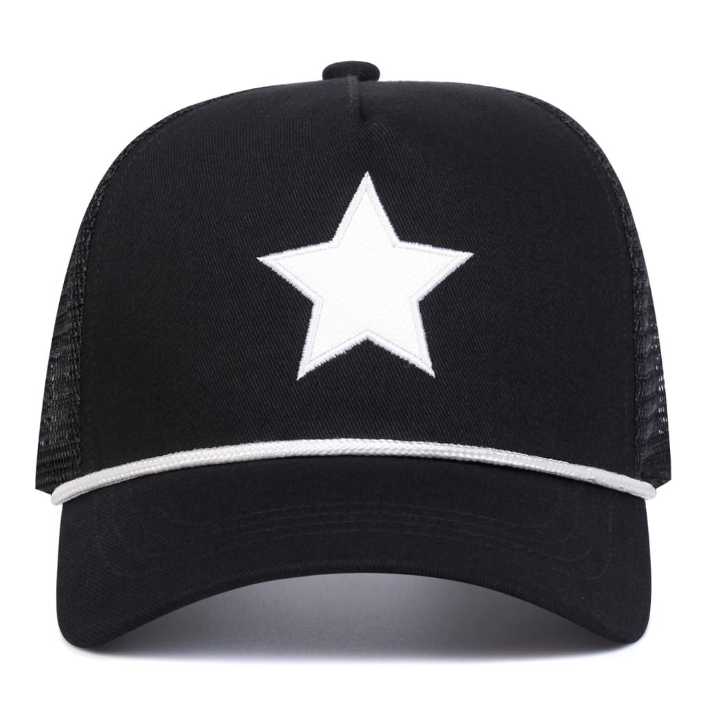 Мужская бейсболка с вышивкой пентаграммы, сетчатая шляпа, уличная регулируемая солнцезащитная шляпа для отдыха, весна-осень, путешествия, туризм, пляжный отдых