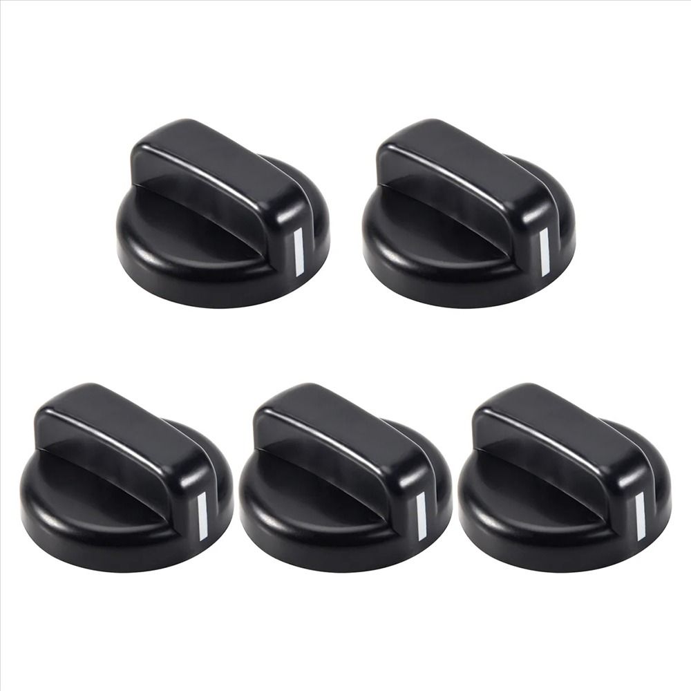 1/2/5Pcs Range Oven Gas Stove Cooker Control Knob Plastic Handle Replacement Switch Button