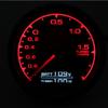 Автомобильный 2,5-дюймовый цифровой датчик давления наддува 12 В 7 цветов подсветки универсальный