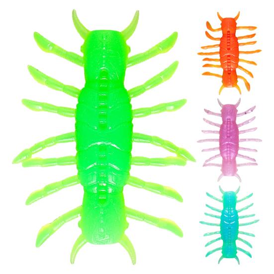 4 шт. мягкие бионические рыболовные приманки для креветок Shake, реалистичный дизайн, тонущие приманки, пресноводные, яркие цвета, естественное плавание, рыболовные снасти на открытом воздухе