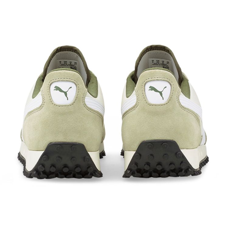 Puma Easy Rider Fabric Leather 2 Retro Sports Casual Low-Top Lifestyle Shoes Unisex Sneakers Green White 381026-08