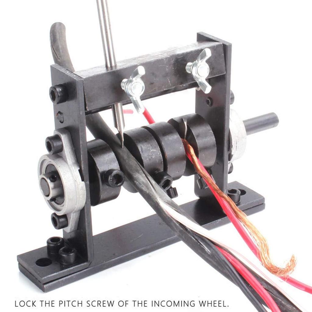 Ручная портативная машина для зачистки проводов, машины для очистки лома кабеля, стриппер для ручного инструмента 1-30 мм, можно подключить ручную дрель