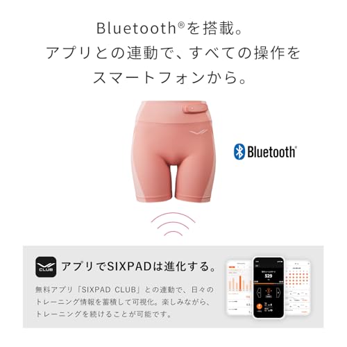 [Эксклюзив из официального магазина] SIXPAD Hip Fit + Специальный контроллер (Розовый, S)