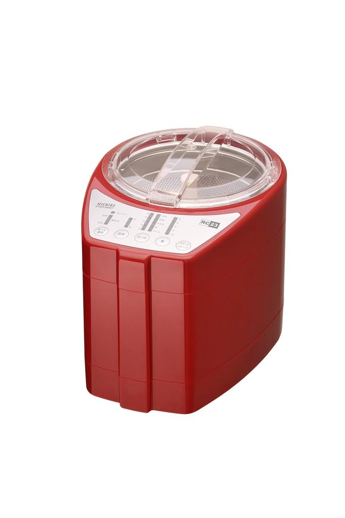 Yamamoto Electric MICHIBA KITCHEN PRODUCT RICE CLEANER, Takumimai Modern Red, MB-RC23R