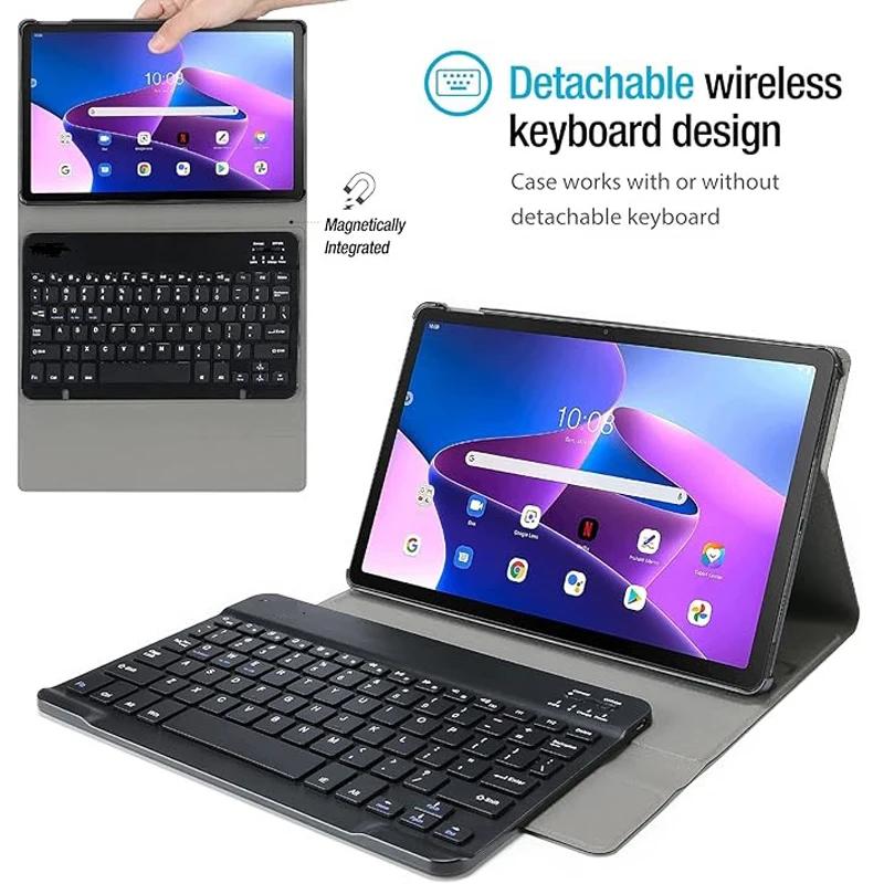 Умная крышка-клавиатура для Tab 10.1 дюйма TB311FU TB311XU Чехол Funda для Tab 10.1 Съемная клавиатура