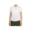 Футболка Air Dri-FIT Running с коротким рукавом и круглым вырезом, женская, белая CU3330-100