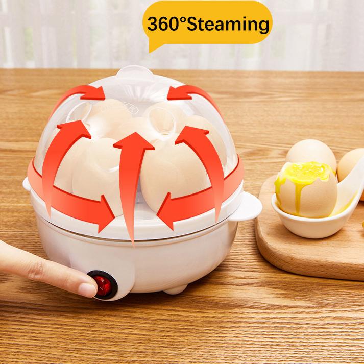 Электрическая яйцеварка, двойная многофункциональная яйцеварка, яйцеварка, кукурузное молоко, быстрая готовка завтрака, пароварка для яиц, кухонная техника