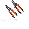 1/2Pcs Wire Strippers Crimping Tools with Ergonomic Handle High Precision Universal Multifunctional Electric Wire Cable Cutters