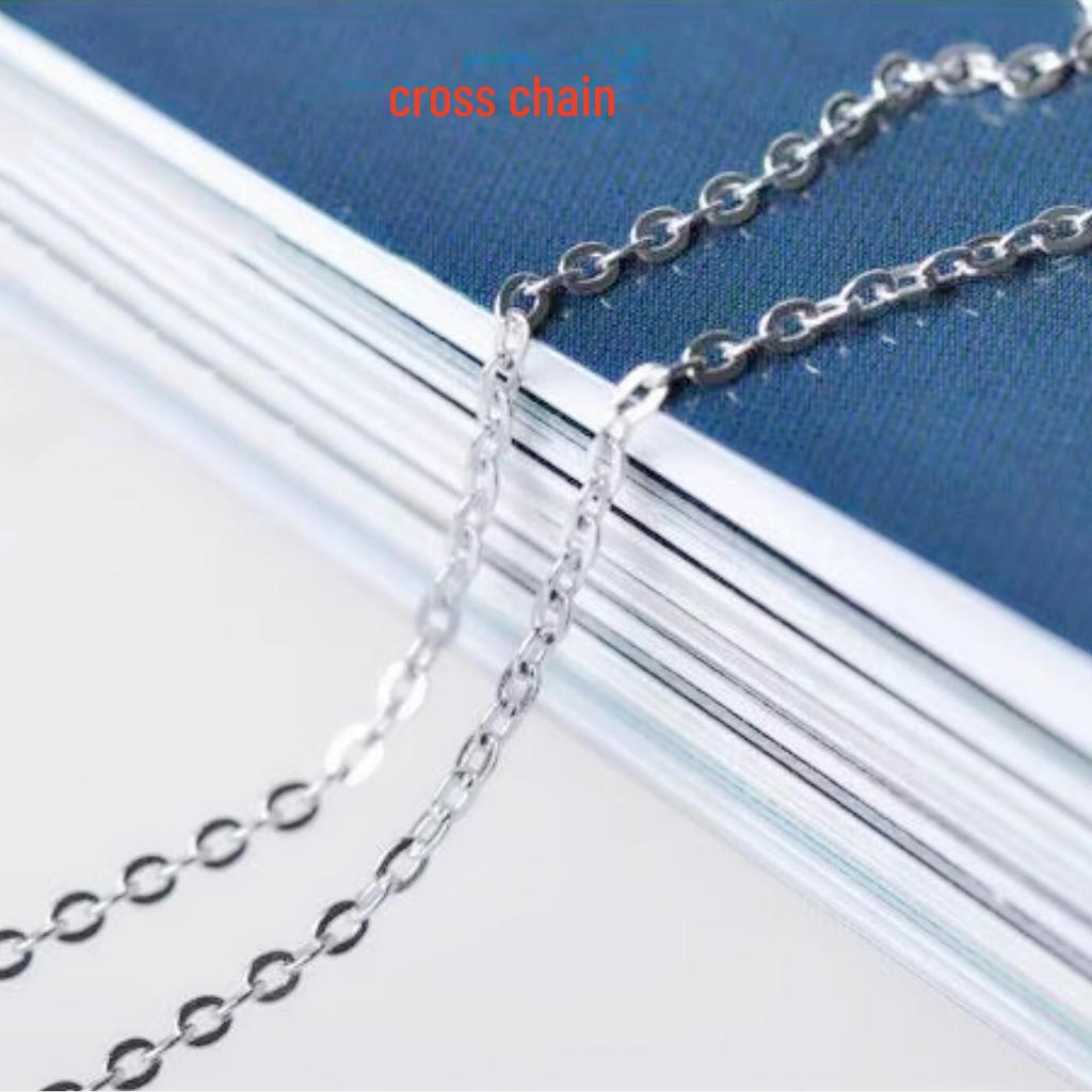 Универсальное серебряное ожерелье-цепочка на ключицу: Стили «Змеиная кость», «Волна воды», «Юаньбао».