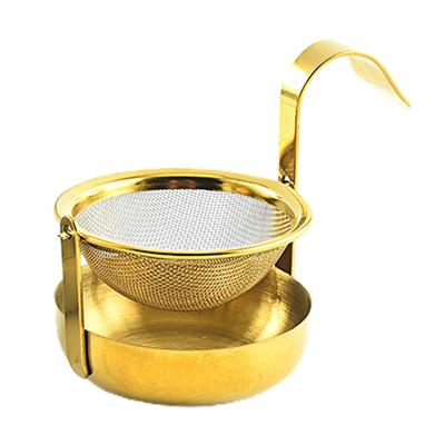 Вращающееся удобное сито для заваривания чая из нержавеющей стали 304 с антикоррозийным покрытием для дома