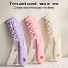 Hair Cutting Comb 3 Levels Adjustable Portable Travel Multi-functional Hair Trimmer Bangs Razor Comb Men Women Hair Styling Tools