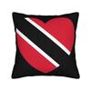 Decorative Pillow Cover Trinidad and Tobago Flag Football Merch Bedroom  Pillow Case Cover Square Multiple Sizes