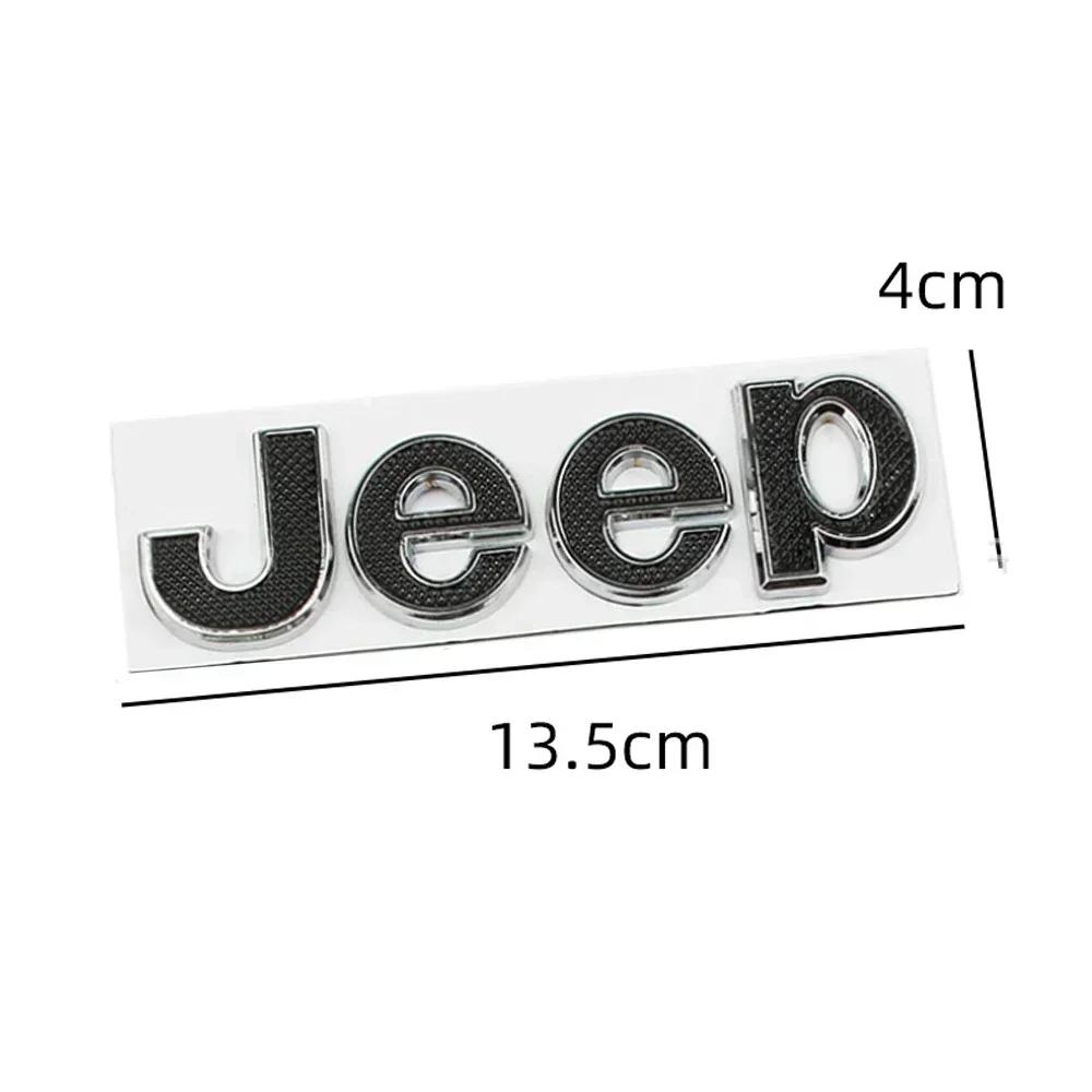 New Car Sticker Auto Front Rear Emblem Side Tail Sticker 4X4 Badge for JEEP Grand Cherokee Wrangler Renegade Compass Patriot