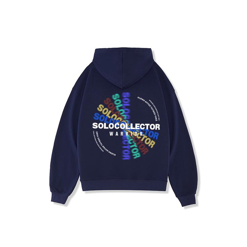 Свитер с капюшоном Мужская осенняя одежда Новая весенне-осенняя свободная модная брендовая тонкая мужская одежда с длинными рукавами