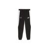 Повседневные трикотажные спортивные брюки BMW серии Color Block со средней талией, мужские низы, черные 624138-01