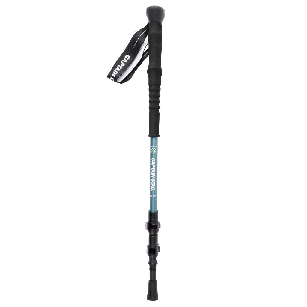 CAPTAIN STAG Trekking Type Lever Nile FEEL BOSCO (CAPTAIN STAG) Poles, 3-Section 2, Lock, I-Grip, Blue, UM-2328