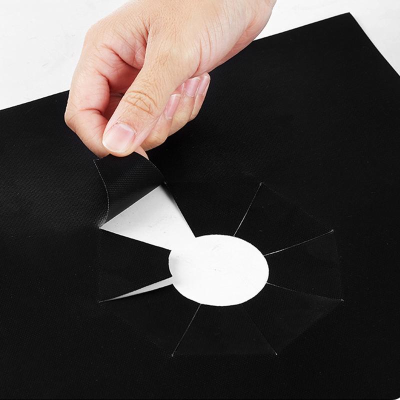 4 шт. 27 см защитная накладка для поверхности газовой плиты моющаяся устойчивая к маслу и грязи кухонные принадлежности для уборки