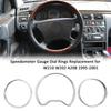 Speedometer Gauge Dial Rings Replacement for Mercedes Benz W210 W202 A208 1995 2001