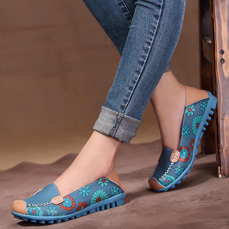 Женские лоферы, модная обувь для мам, женские туфли-лодочки, кожаная повседневная обувь, женские туфли на плоской подошве