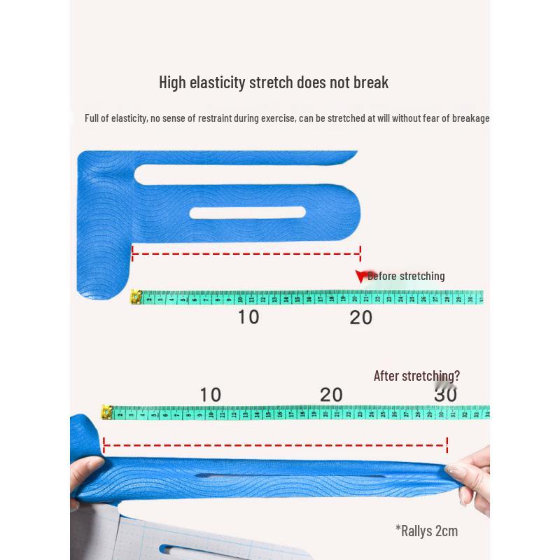 Кинезиотейп для спортсменов для поддержки мышц – Идеально подходит для колена и надколенника, марафонского бега и спортивных мероприятий